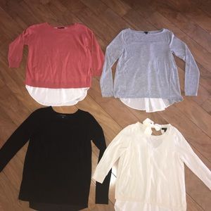 Ann Taylor sweater lot.